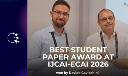 DataScientia Member Davide Cavicchini Receives Best Student Paper Award at IJCAI-ECAI 2026